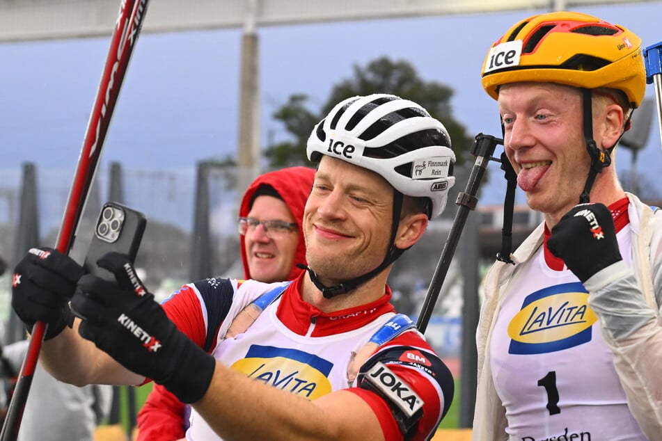 Die erfolgreichsten Brüder Johannes Thingens Bö (r.) und Tarjei Bö.