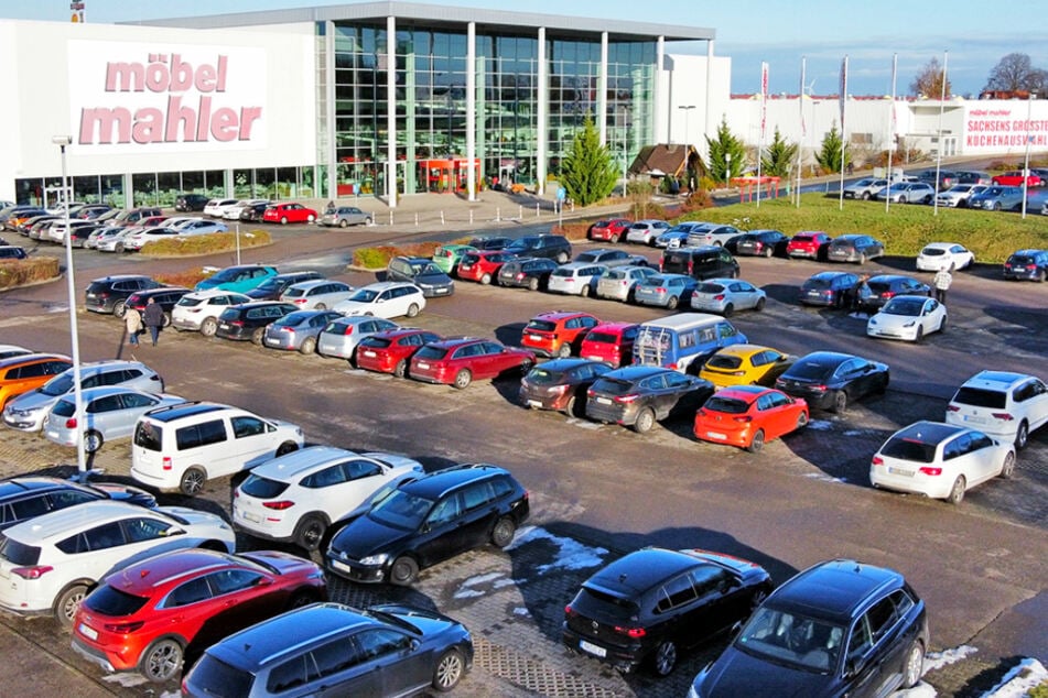 Möbel Mahler Einrichtungszentrum in Siebenlehn.