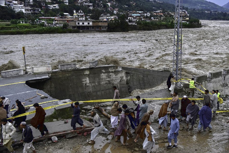 The flooding in Pakistan has swept away homes and infrastructure.