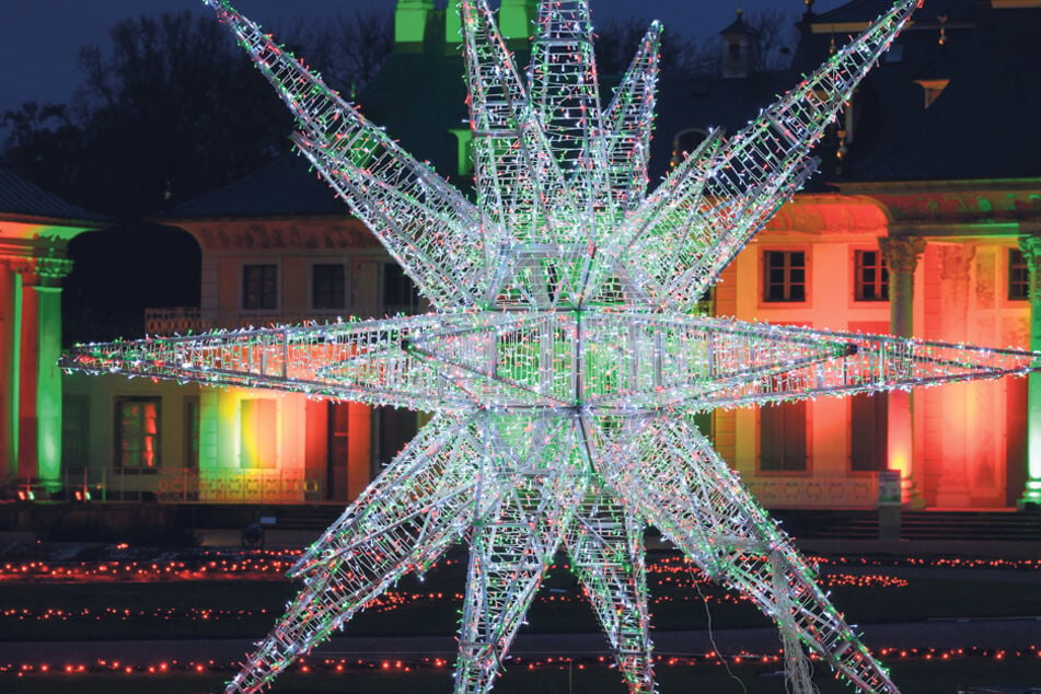 Sternenglanz im Schlosshof - das hätte auch dem alten August gefallen.