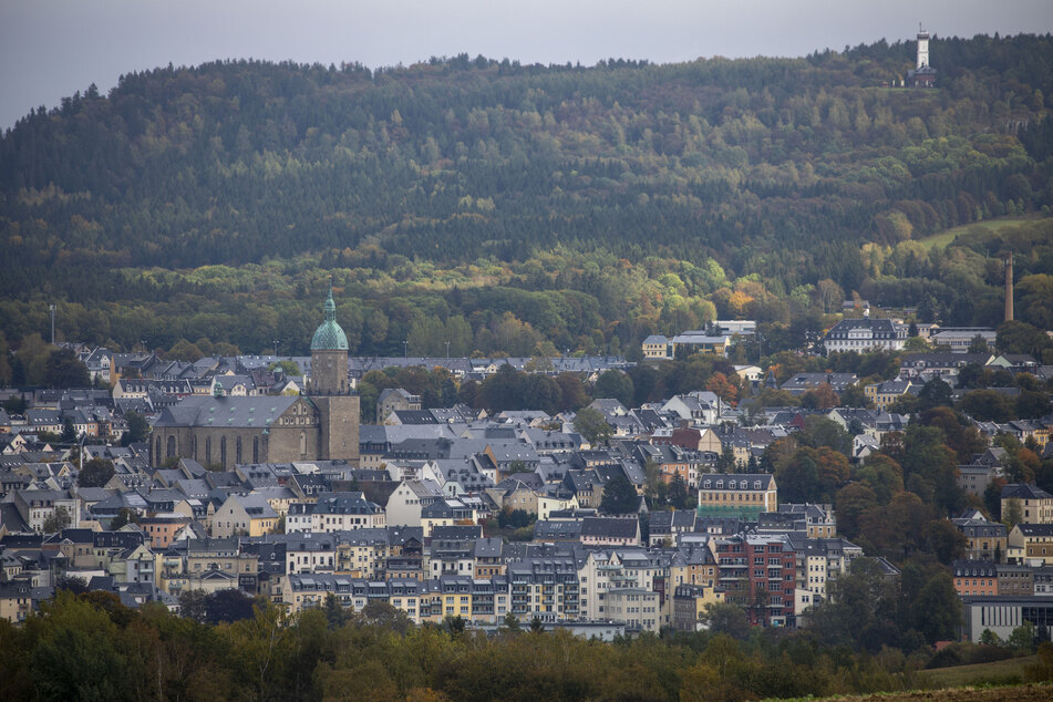Blick auf Annaberg-Buchholz: Das Erzgebirge ist jetzt Corona-Risikogebiet.
