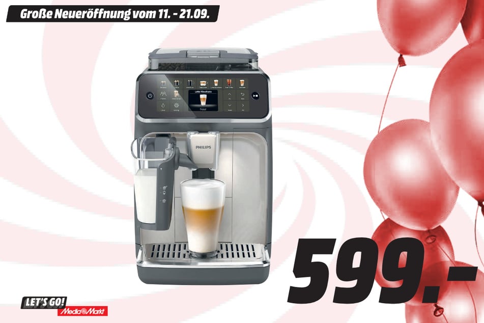 Philips-Kaffeevollautomat für 599 Euro.