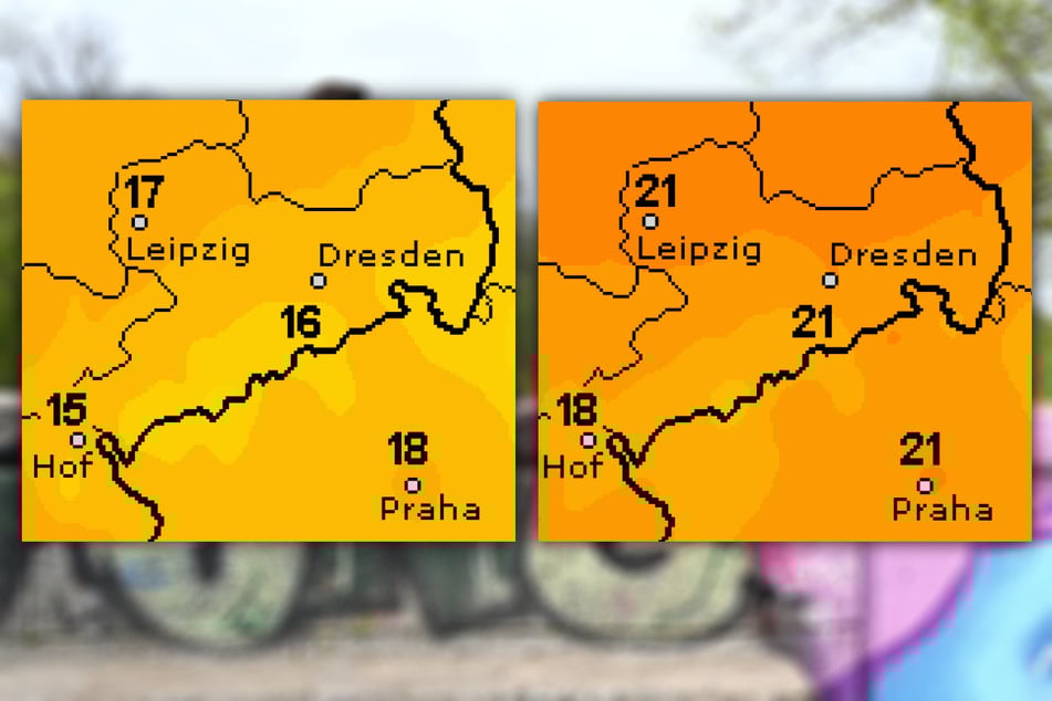 Selbst die Temperaturen scheinen nicht zu wissen, wo die Fahrt nun hingehen soll.