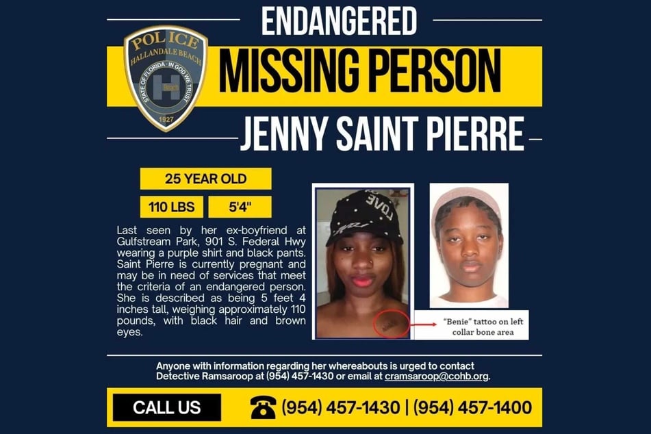 Jenny Saint Pierre was reported missing by her family in September after she disappeared from her home in Hallandale Beach.