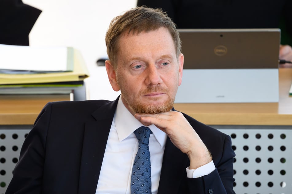 Ministerpräsident Michael Kretschmer (50, CDU) sei es während Corona besonders schwergefallen, die Entscheidung zu treffen, das Land herunterzufahren. (Archivbild)