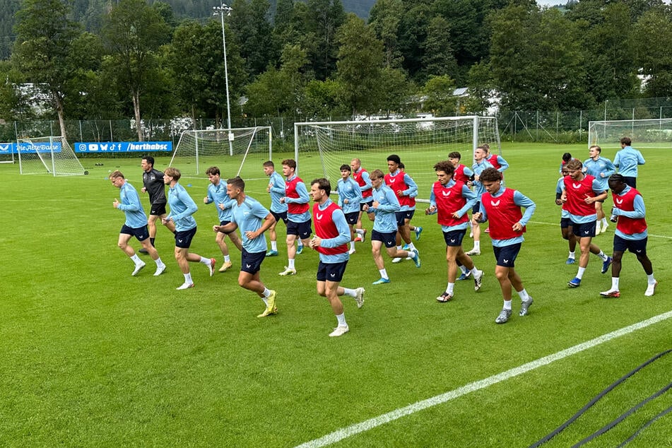 Warmmachen vor dem Training.