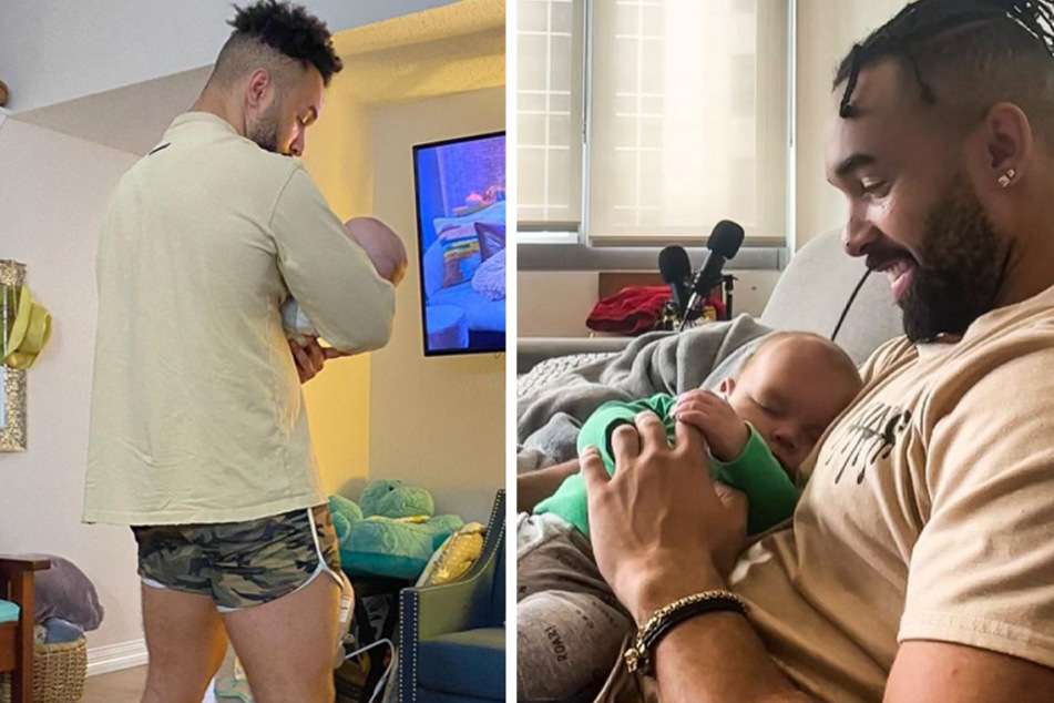 Bartise Bowden took to Instagram over Easter weekend to reveal he has an infant son.