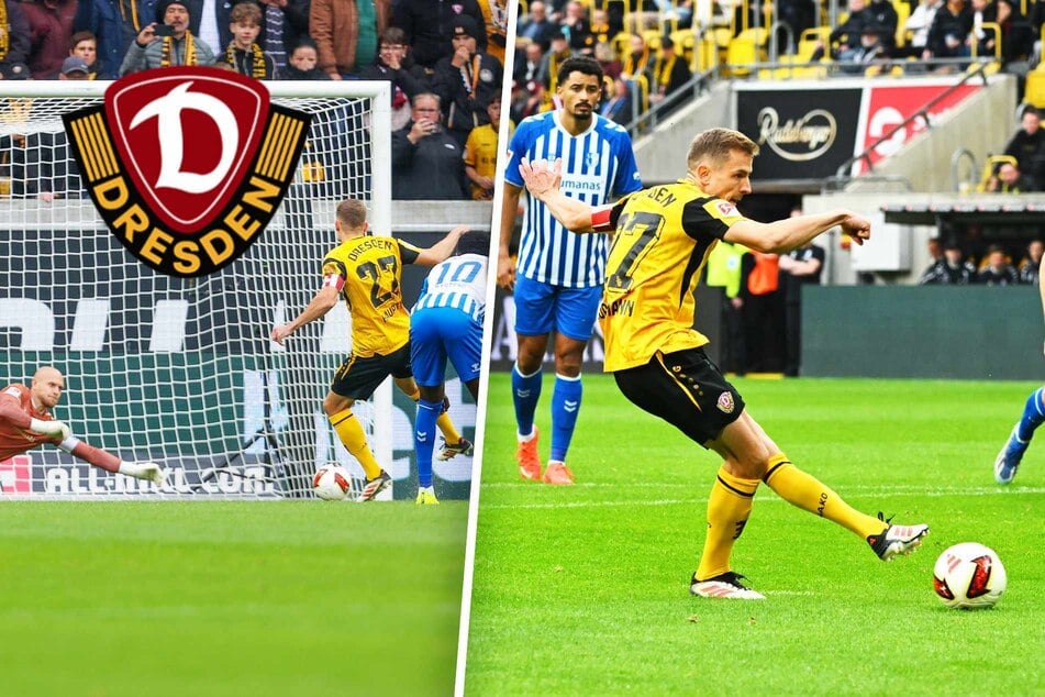 Hauptmann trifft früh vom Punkt: Diese Szene war der "Dosenöffner" beim Dynamo-Sieg gegen Magdeburg
