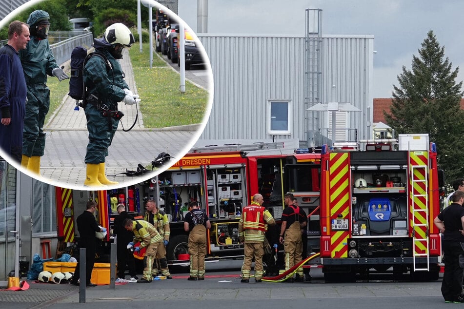 Dresden: Labor in Brand: Feuerwehr-Großeinsatz am Fraunhofer-Institut!