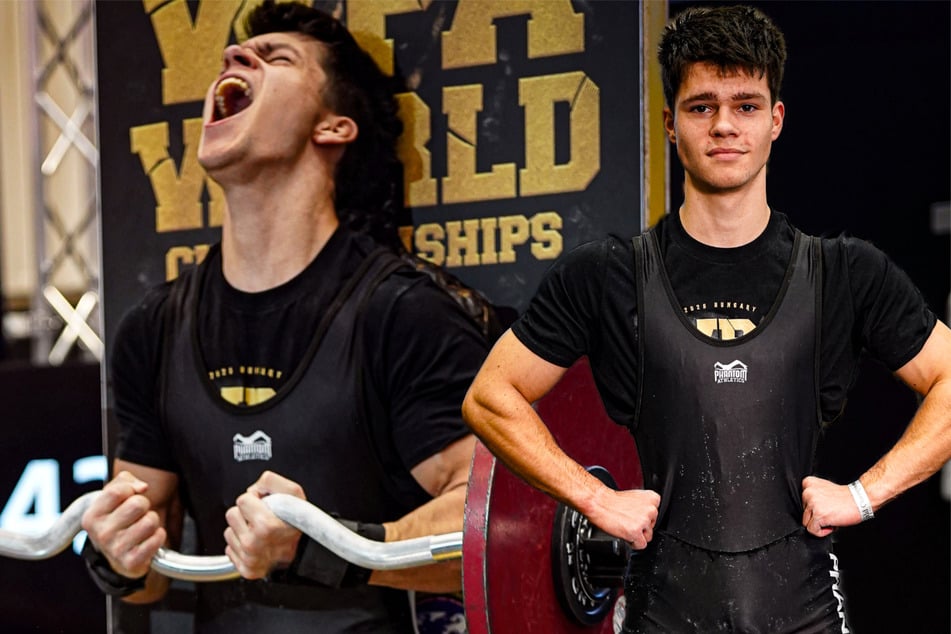 Leipzig: Goldener Bizeps und stärkster Teenager der Welt: Sachse Adrian räumt die nächsten Titel ab