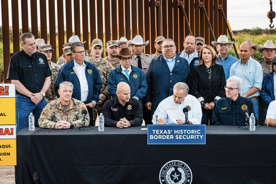 Texas Governor Greg Abbott on Monday signed a bill criminalizing undocumented migrants entering the US from Mexico.