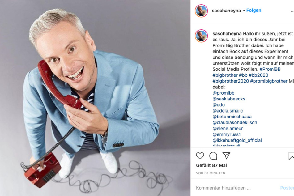 Hallo? Bitte anrufen. Sascha Heyna freut sich.