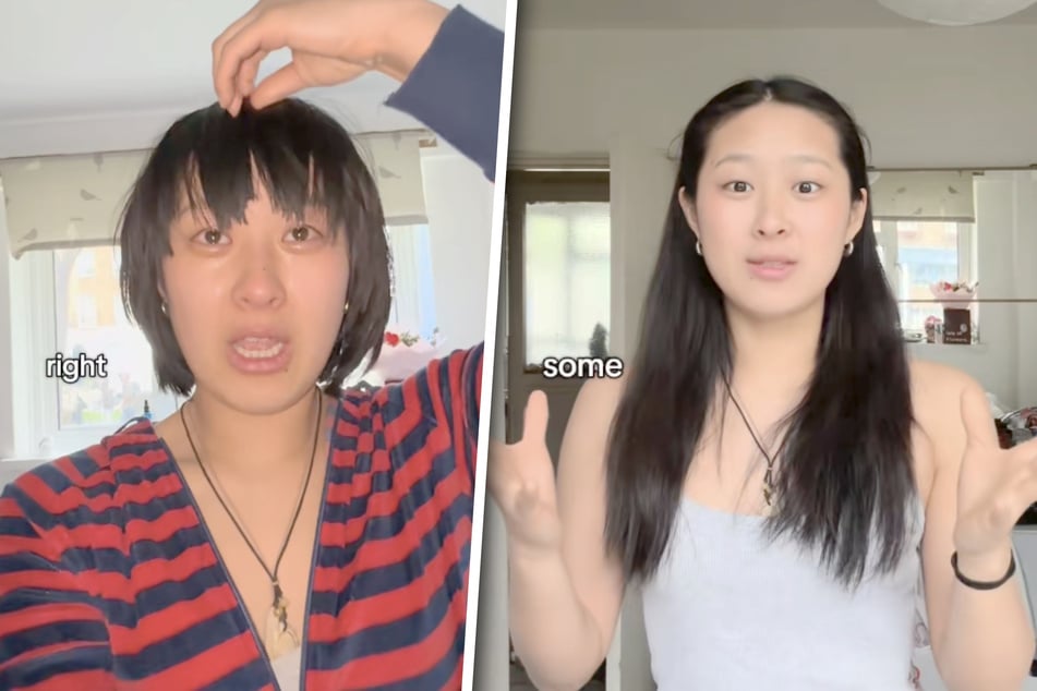 Run Zhang wollte ein Umstyling. Dass sie am Ende einen Topfschnitt verpasst bekommt, damit hatte sie nicht gerechnet.