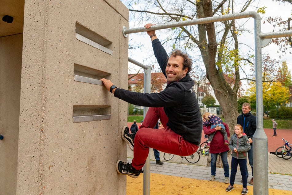 Jonas Jung (35) hat mit seiner Firma "ParkourONE" das Projekt initiiert.