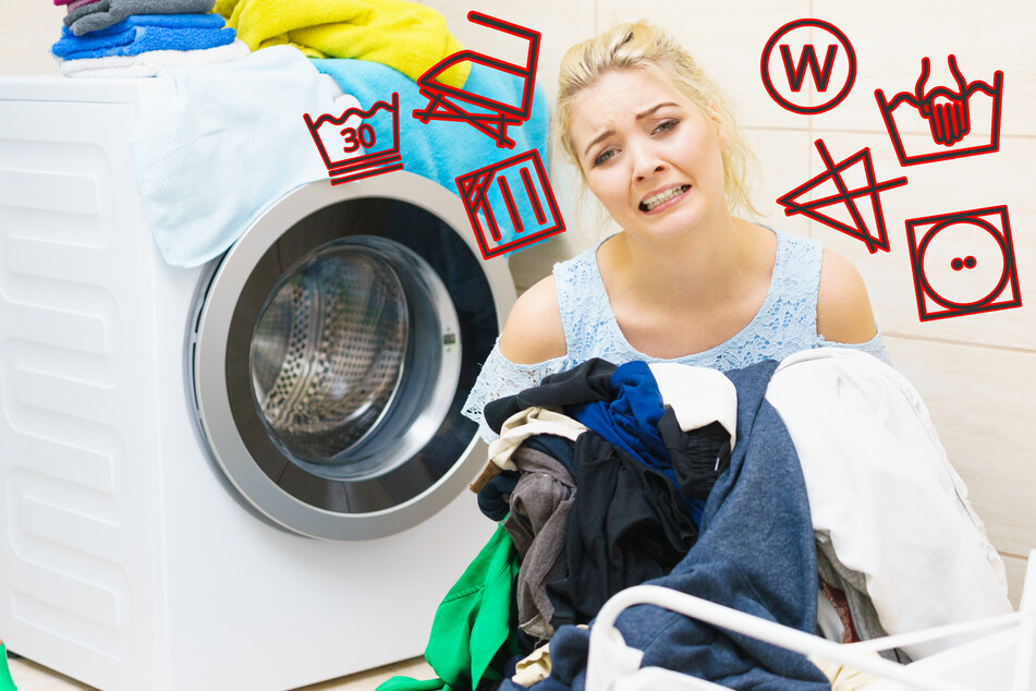 Die Menge an verschiedensten Wäschezeichen kann schnell überfordern.