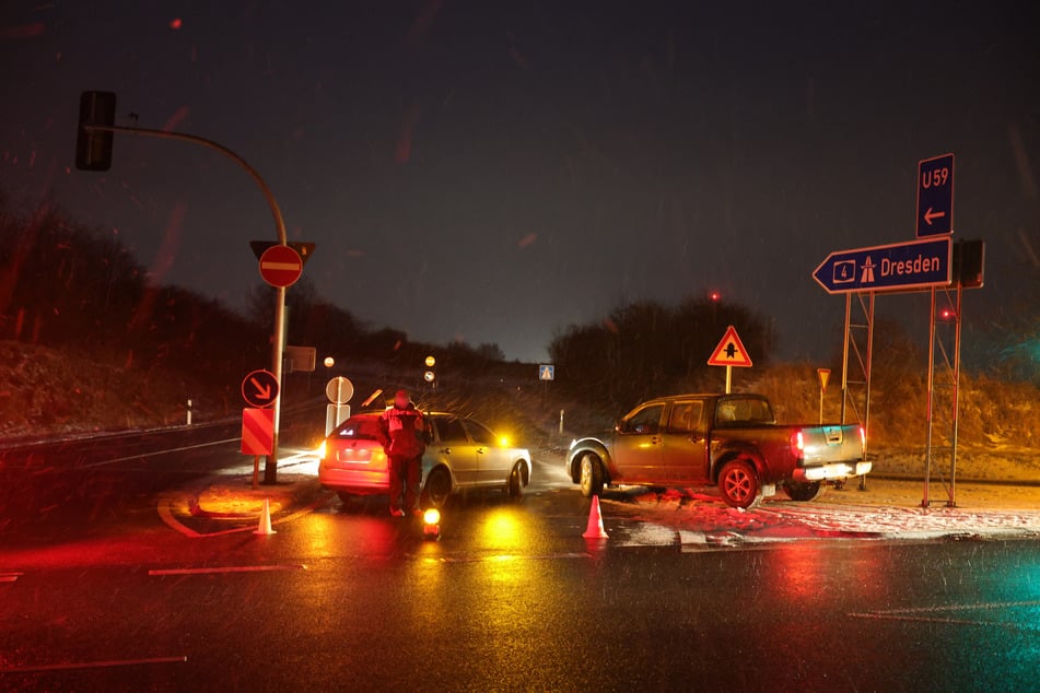 A4-Auffahrt Schmölln gesperrt: Proteste von Landwirten