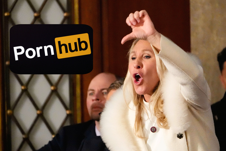 Marjorie Taylor Greene discovers Pornhub and wants to ban it because of  Hunter Biden