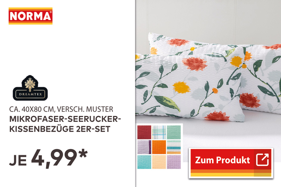 Mikrofaser-Kissenbezüge für 4,99 Euro