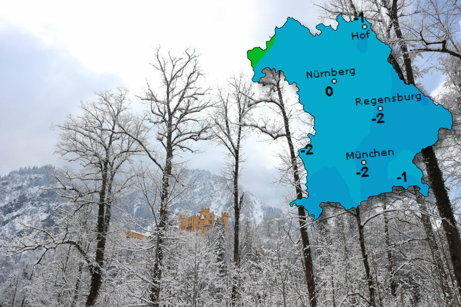 Wetter in Bayern: Der Schnee kommt zum Advent, bleibt aber nicht lange