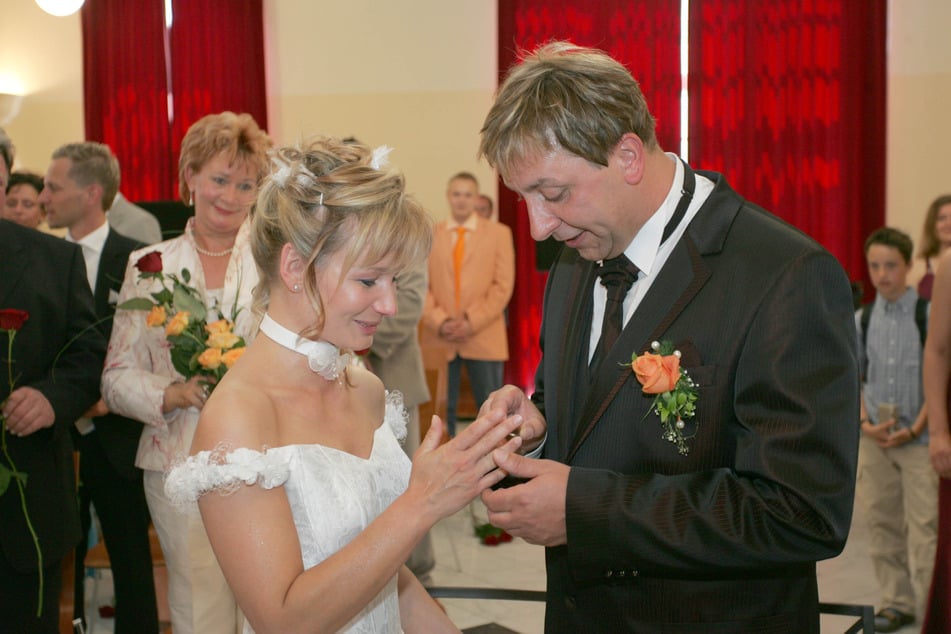2006 gaben sich Thomas Böttcher und seine Frau Nancy das Jawort im Freizeitpark Belantis.