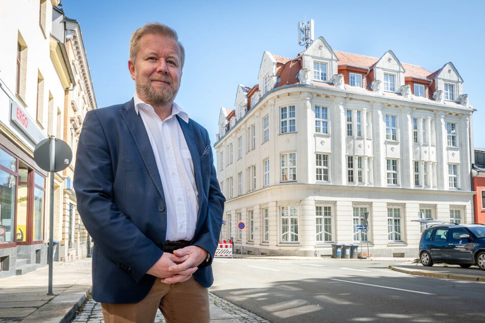 Bürgermeister Marco Siegemund (53, CDU) freut sich über die neue Polizeistelle.