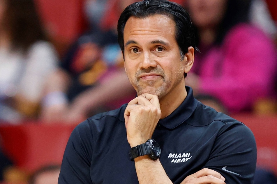 Miami Heat head coach Erik Spoelstra.