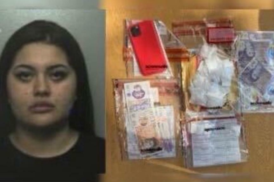 Die Polizei fand Kokain im Wert von 2000 bis 3000 Euro in Alexandra Dobres (27) Wohnung.