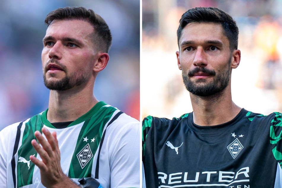 Die Neu-Gladbacher Kevin Stöger (31) und Tim Kleindienst (29) sind im Sommer beide mit einem Wechsel zu Union Berlin in Verbindung gebracht worden.