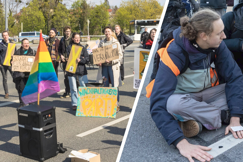 Dresden: Nächster Klimaaktivist vor Gericht: Soli-Protest für "Letzte Generation" am Fritz-Foerster-Platz!