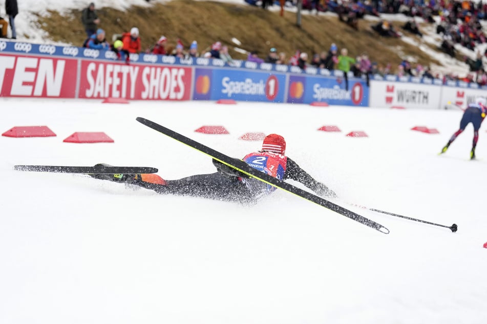 Trotz des Sturzes von Johannes Rydzek (33) holten die deutschen Kombinierer Gold.