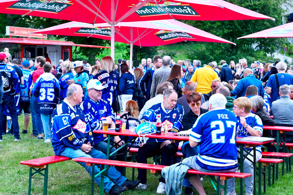 Beim Sommerfest der Dresdner Eislöwen am 19. Juni sind coole Aktionen geplant.