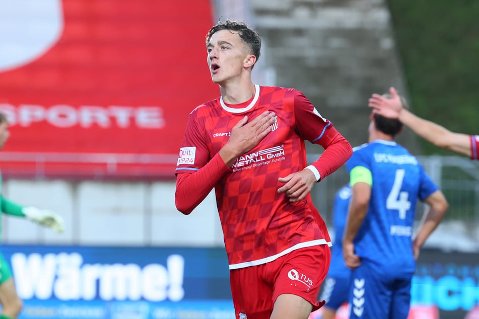 Traf nach der Pause doppelt: FSV-Akteur Lukas Eixler (22, Archivfoto).