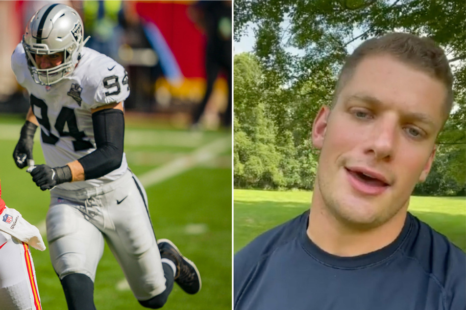 Raiders star Carl Nassib becomes first ever active NFL player to come out as gay