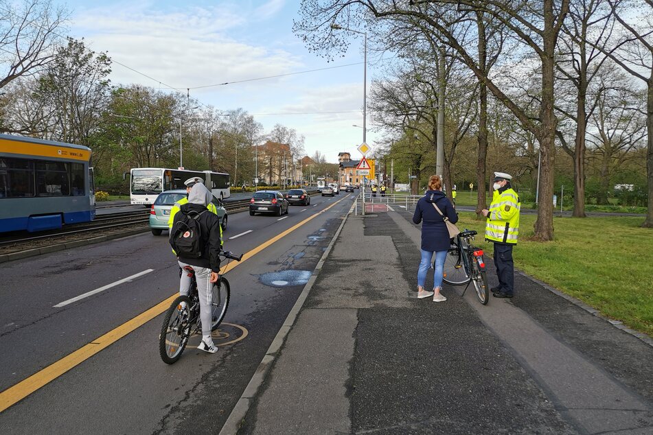 Am Mittwoch müssen sich viele Leipziger Verkehrsteilnehmer auf Kontrollen einstellen.