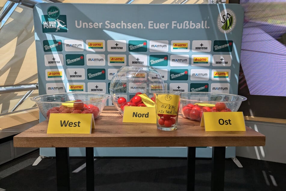 In der 1. Runde war noch territorial gelost worden.