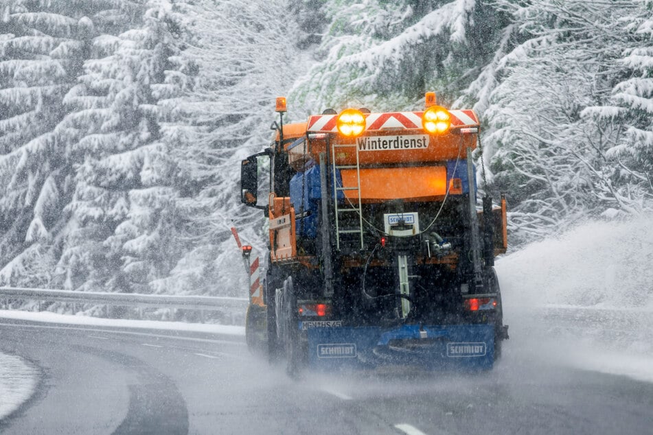 Die Winterdienst-Saison verläuft in Thüringen bislang durchschnittlich.