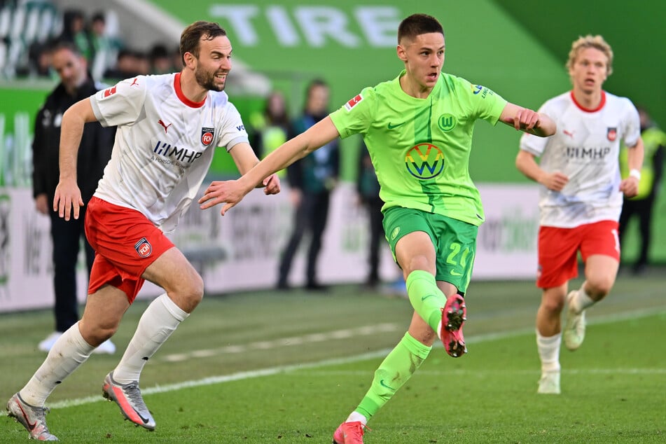 Wolfsburgs Bence Dardai (19, M.) hat sich schwer verletzt.