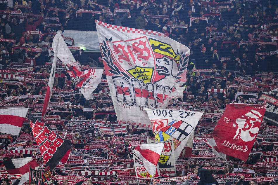 In der MHPArena gibt's für den VfB Stuttgart tatkräftige Unterstützung von den Rängen.