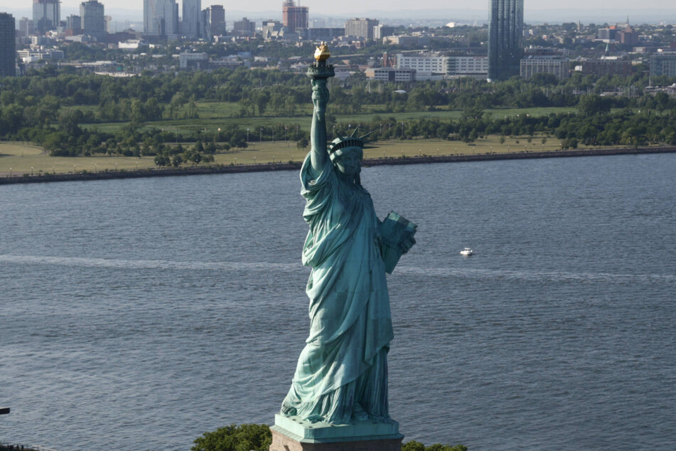 NASA has confirmed that a meteor shot over New York City's iconic Statue of Liberty before disintegrating high above Manhattan on Tuesday.