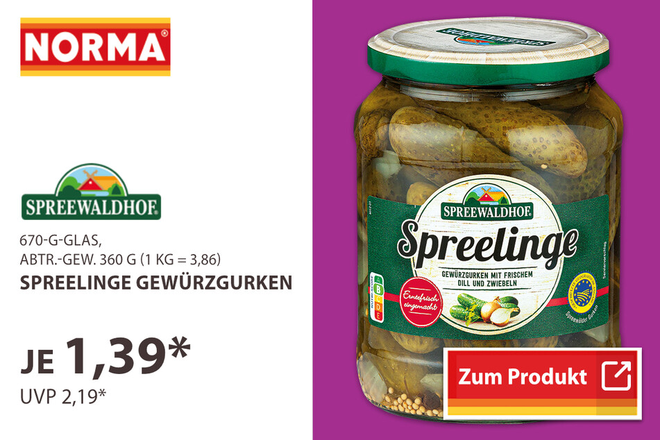 Spreeling Gewürzgurken