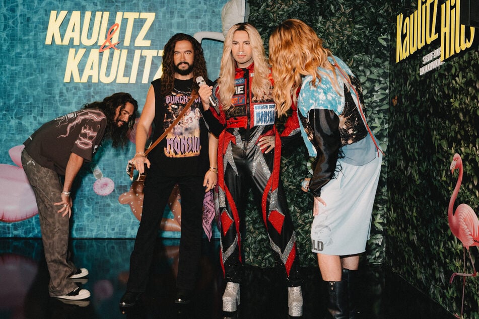 Die Kaulitz-Twins nahmen ihre Doppelgänger aus Wachs genau unter die Lupe.