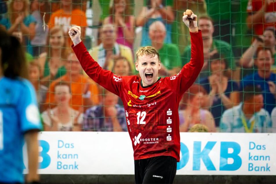 Die Leipziger um Kristian Sæverås wollen das letzte Saisonspiel mit viel Einsatz gewinnen.