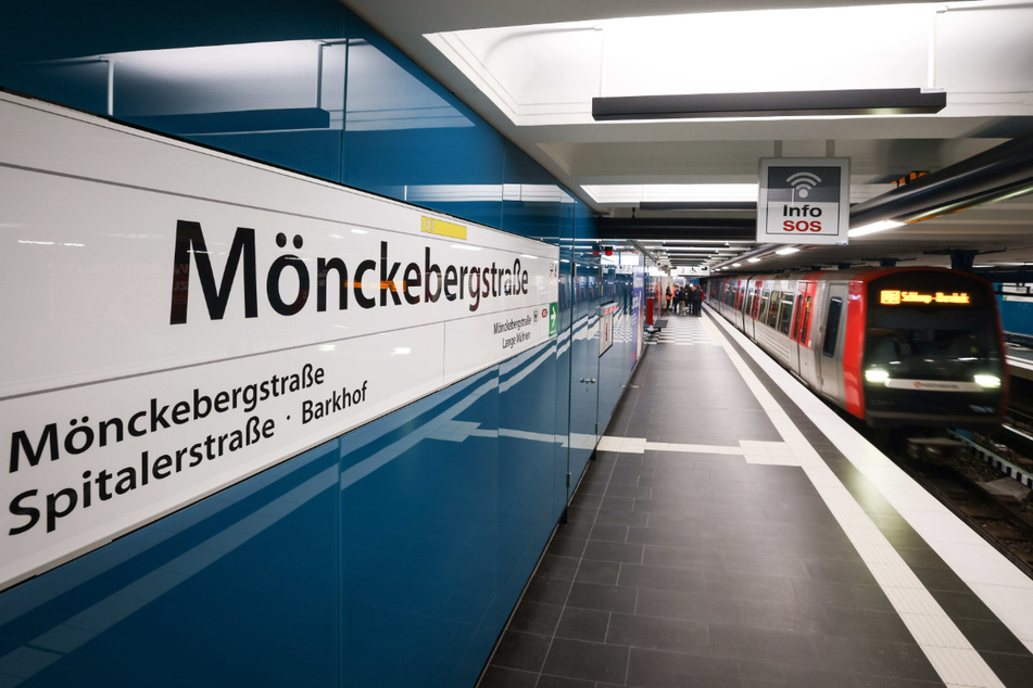 Die U3-Haltestelle Mönckebergstraße wurde komplett saniert.