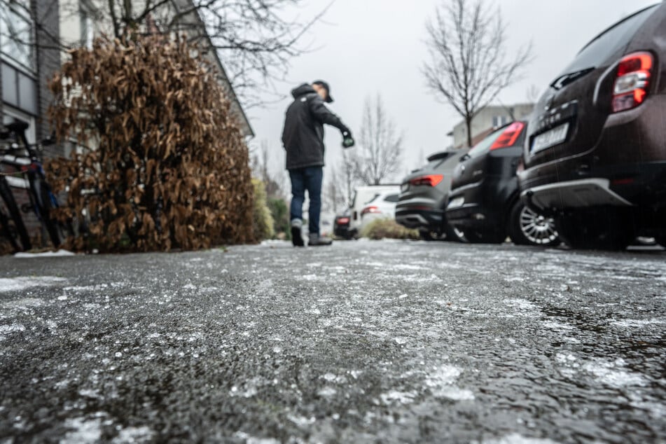 Achtung: Es kann glatt werden in Hessen.