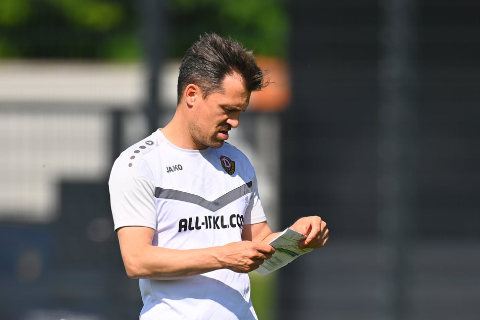 Auf die Frage, ob Dynamo ein Stürmer-Problem hat, ließ sich Trainer Thomas Stamm (42) nicht ein.