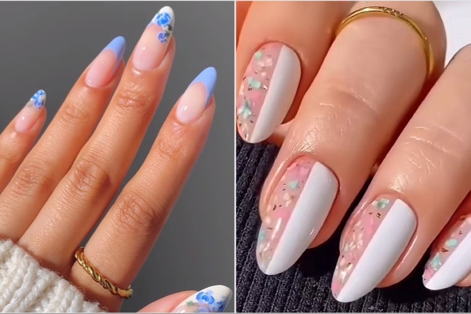 From pastels to floral designs, these TikTok-inspired nail trends are a must-try this spring.