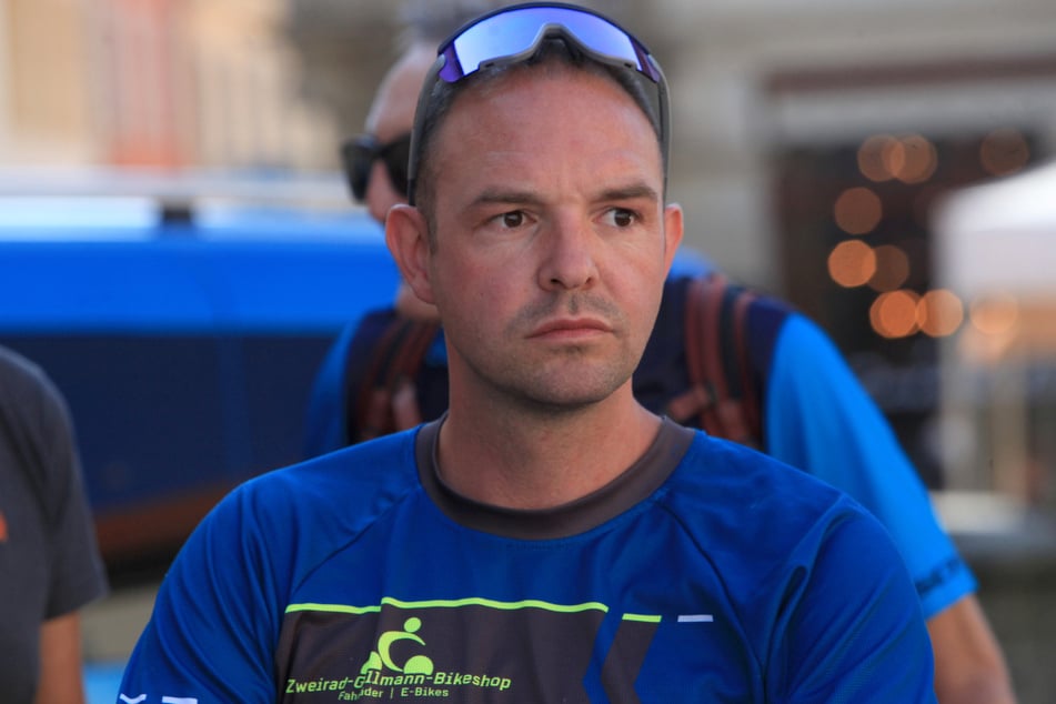 Fahrradhändler Eric Gollmann (39) hat nun den Schaden.