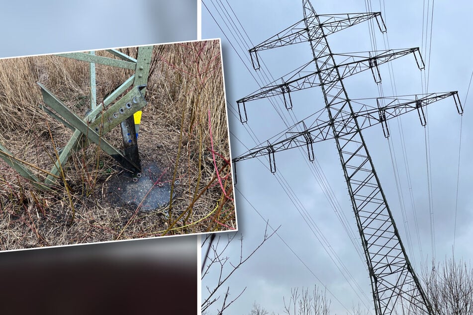Strommast im Tagebau Garzweiler knickt ein: RWE vermutet bewusste Sachbeschädigung