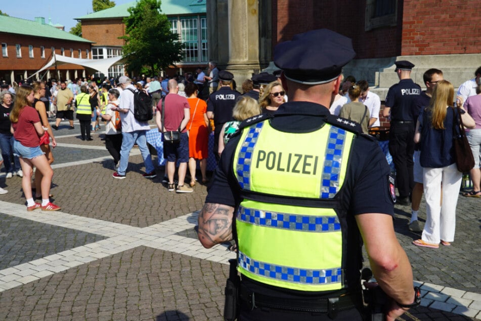 Im Hamburger Michel wurde am Samstag eine umfassende Evakuierungsübung durchgeführt.