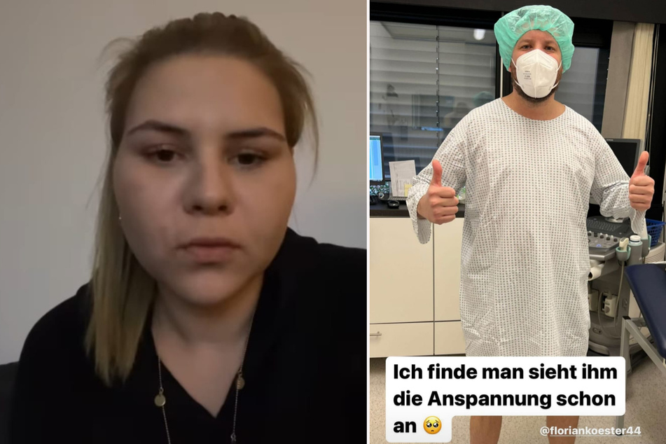 Sylvana Wollny (31) hat ihren Verlobten Florian Köster (34) in eine Klinik begleitet.
